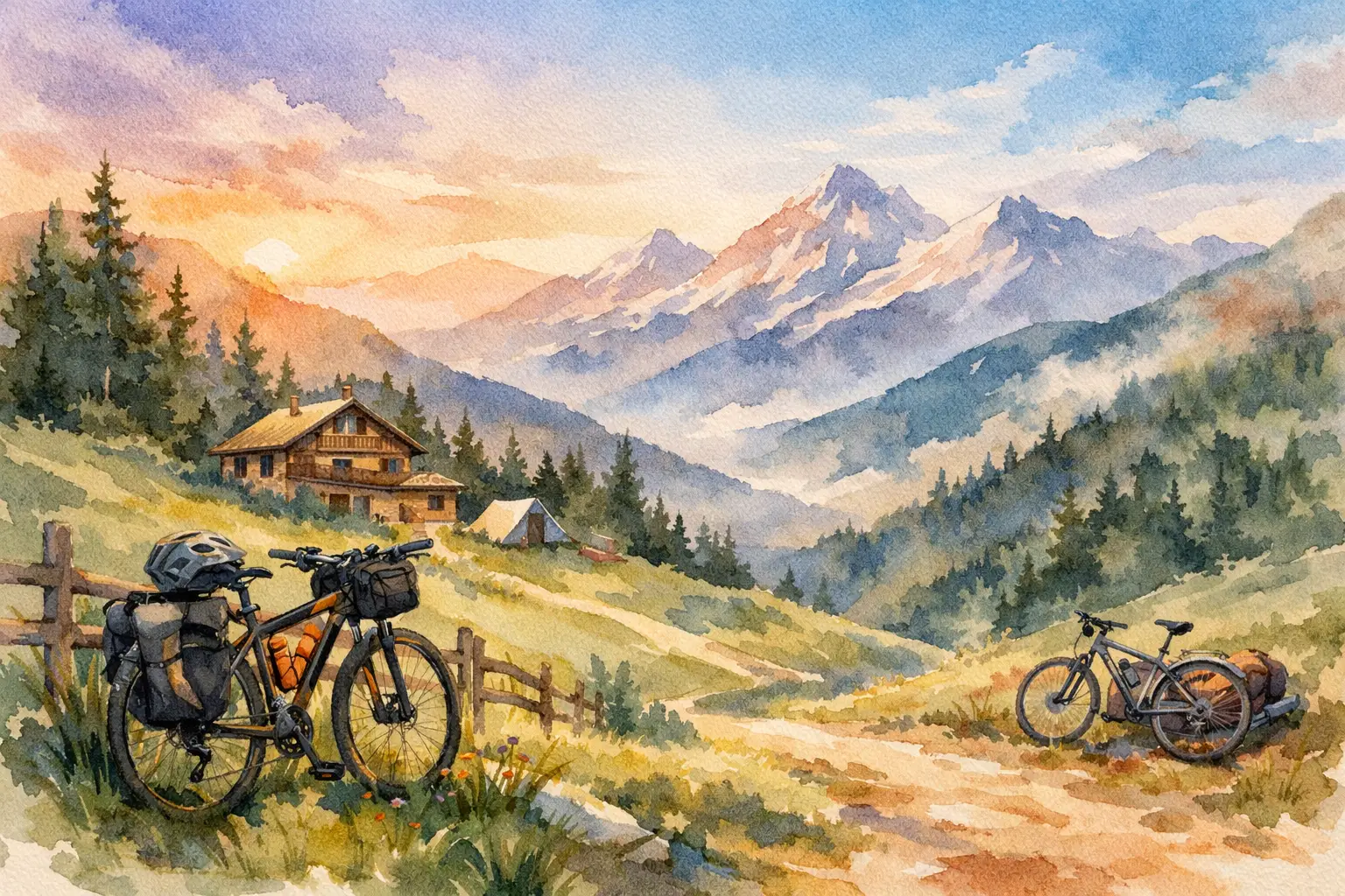 Nocleg rowerowy w górach - jak wybrać dobrze
