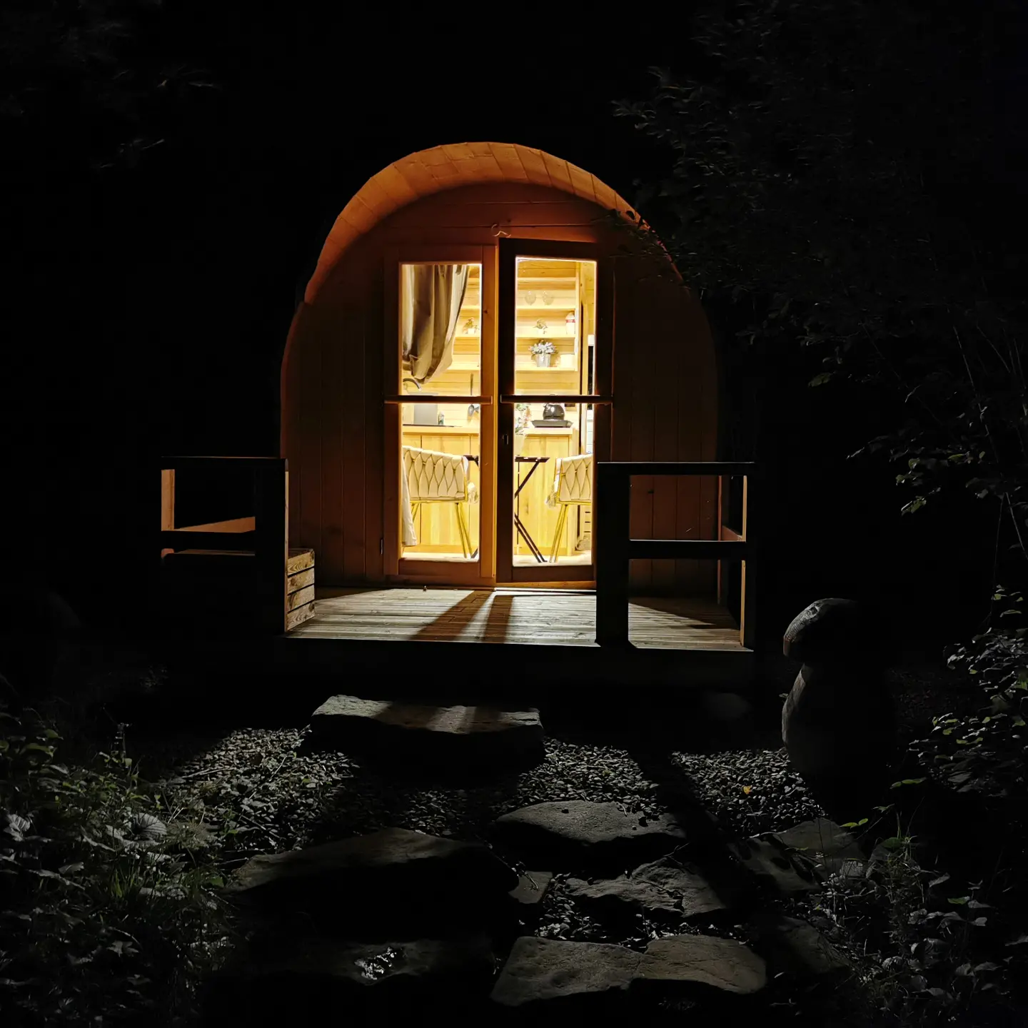 mini house — warm in autumn and winter